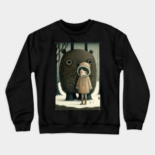 Friendly creature Crewneck Sweatshirt